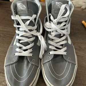 Vans Charcoal High-Top Sneakers
